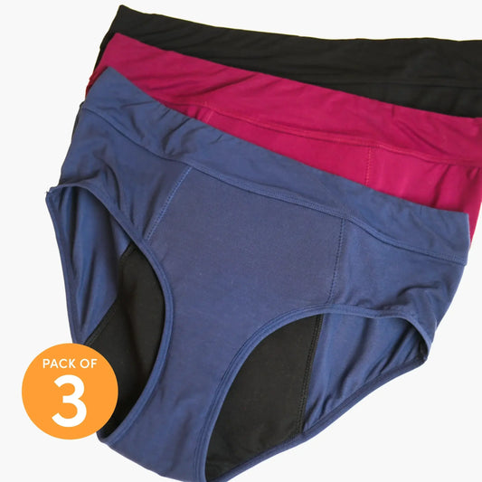 Hiphugger Lovers - Black, Navy, Wine (Pack of 3)