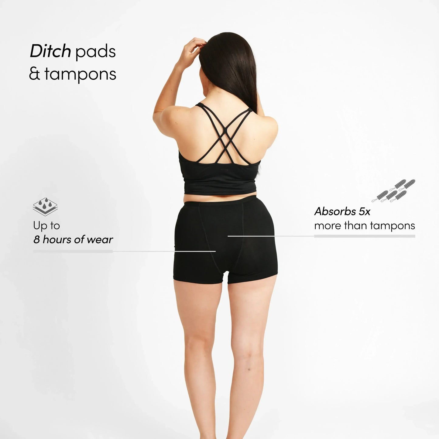 Classic Boyshort - Black