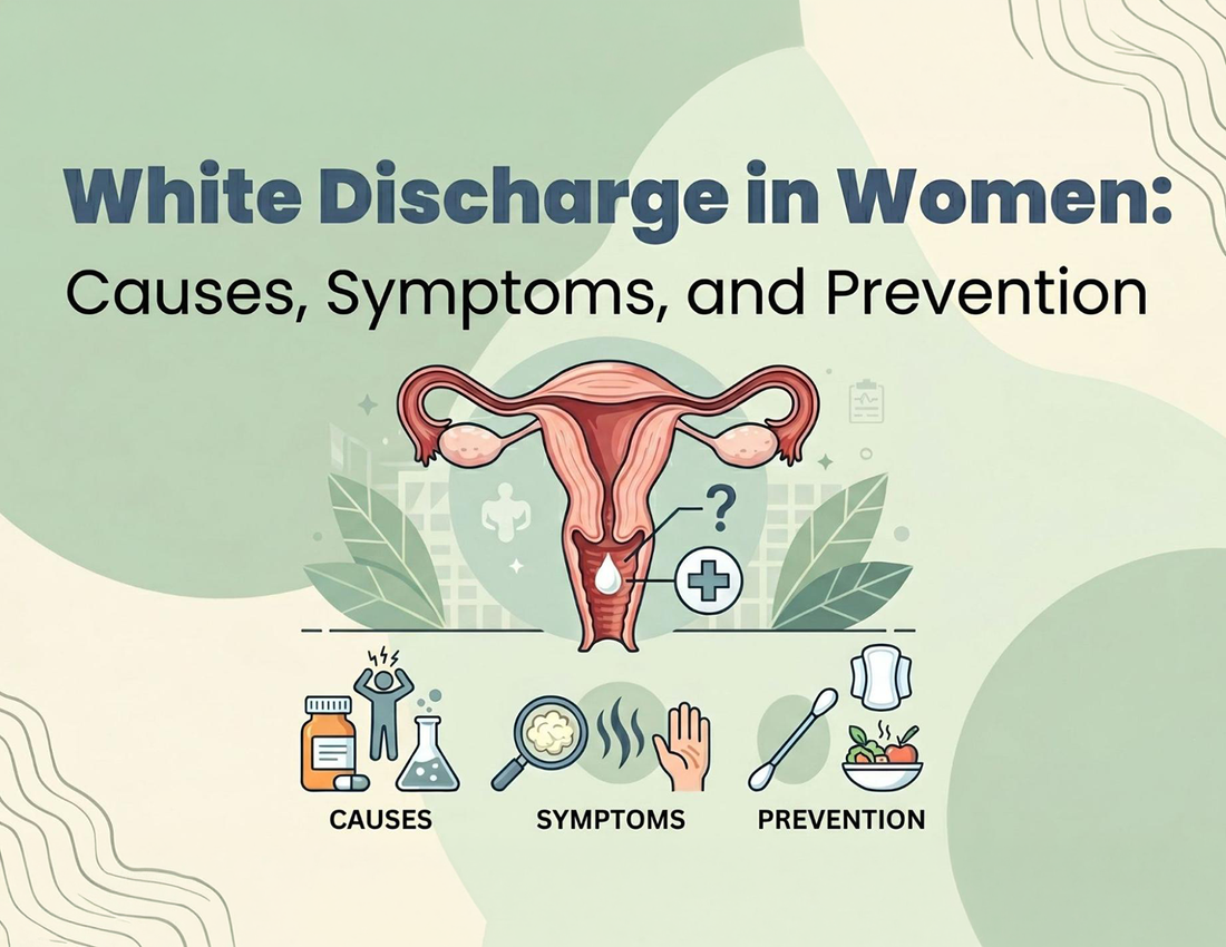 White Discharge in Women: Causes, Symptoms & When to Seek Help