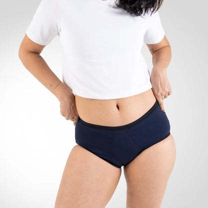 Hip Hugger - Navy (Pack of 3)
