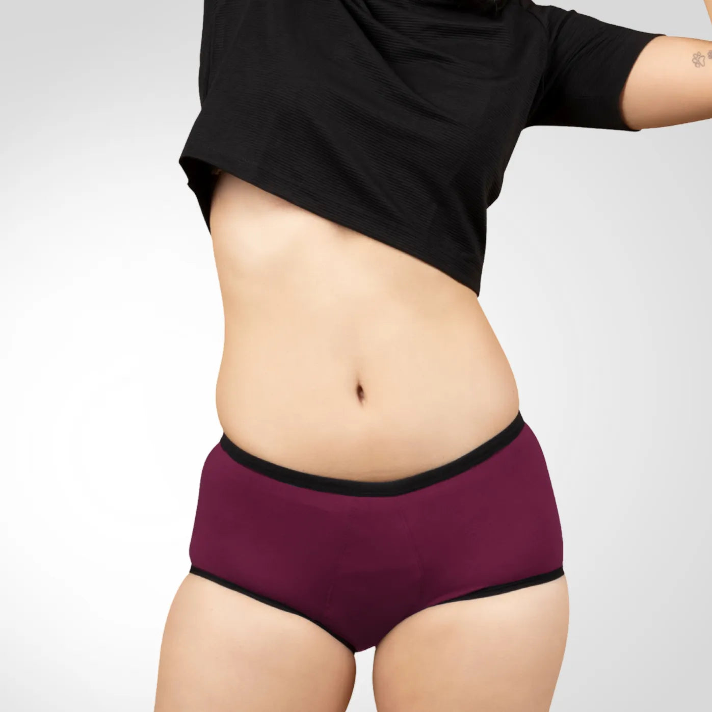 Hip Hugger - Wine (Pack of 2)