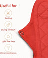 Revaa Everyday Reusable Panty Liners - Red - Pack of 3