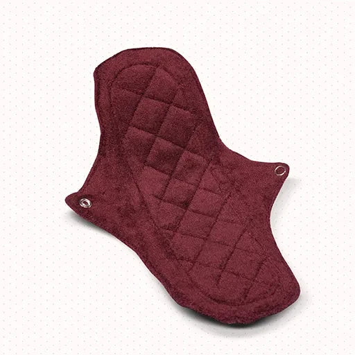 Revaa Ultra-Absorbent Reusable Sanitary Pad - Pack of 4 - Maroon