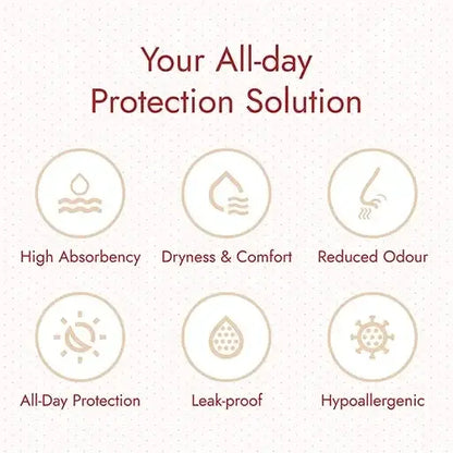 Revaa Ultra-Absorbent Reusable Sanitary Pad - Maroon - Pack of 4