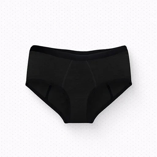 Revaa Comfort Fit Washable Period Panty - Black