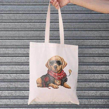 Stylish Mafia Dog Tote Bag for Eco - Conscious Fashion