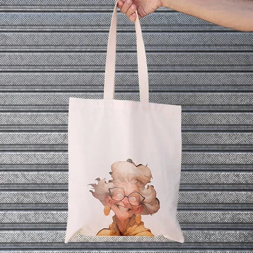 Trendy Office Tote Bag – Charismatic Aunty Design