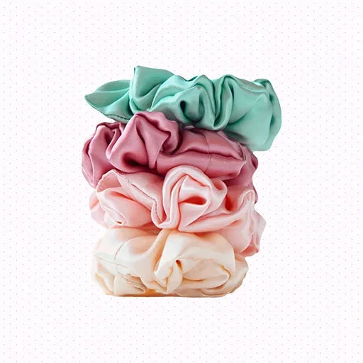 Sassy Solid Hair Hugs: The Best Hair Ties for Women - Pack of 7