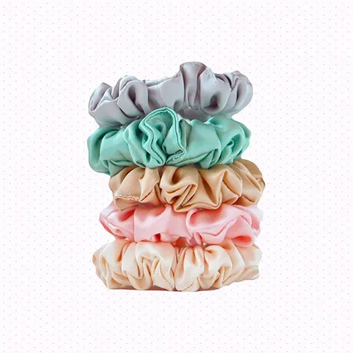 Sassy Solid Hair Hugs: The Best Hair Ties for Women - Pack of 7