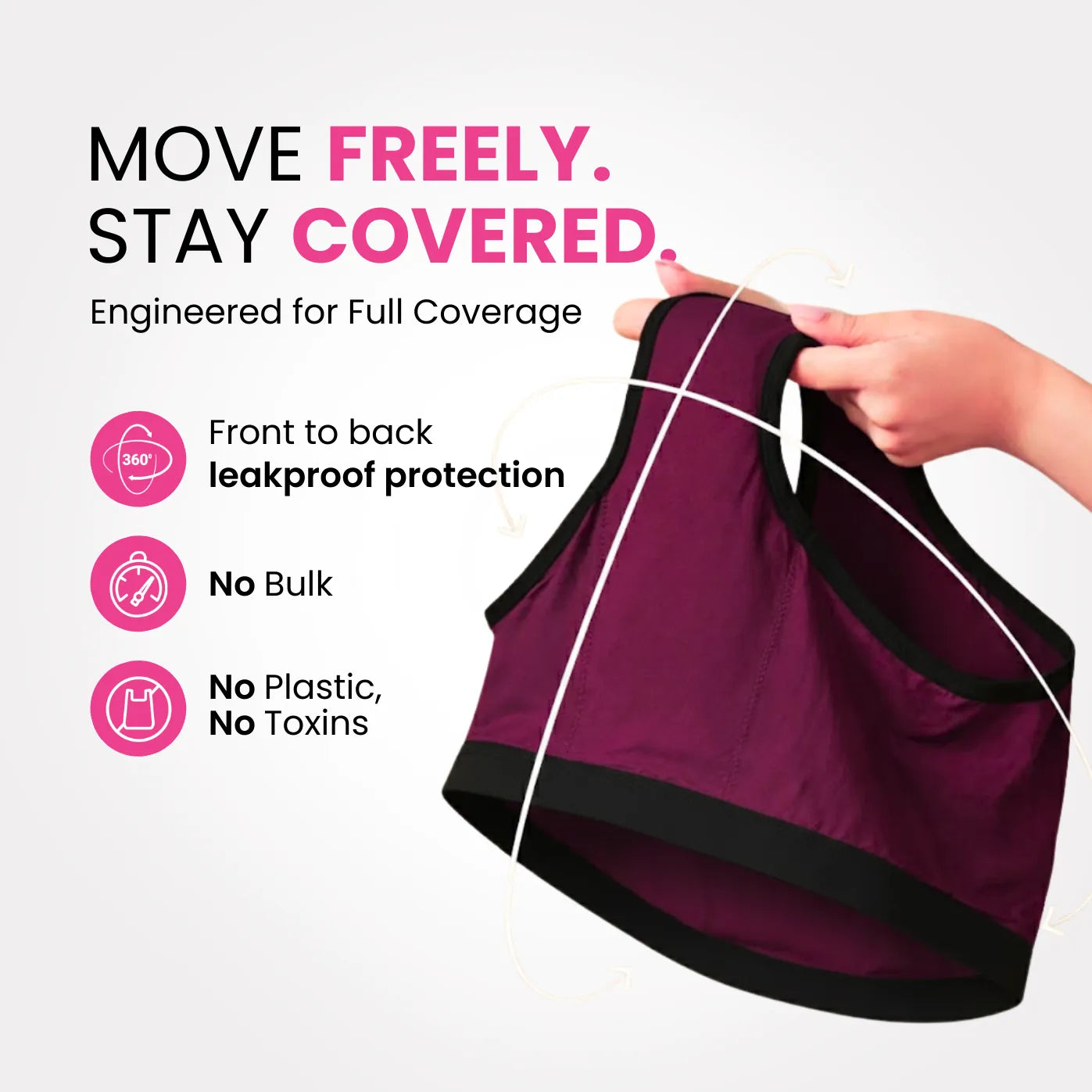 Hip Hugger - Wine (Pack of 2)