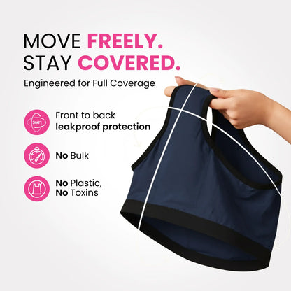 Hip Hugger - Navy (Pack of 3)