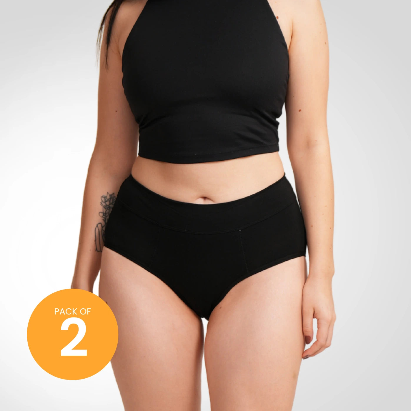 Hiphugger Lovers - Black (Pack of 2)