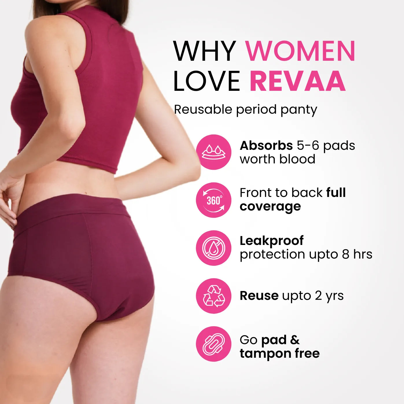 Revaa - Reusable Period Panty