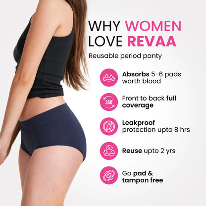 Revaa - Reusable Period Panty