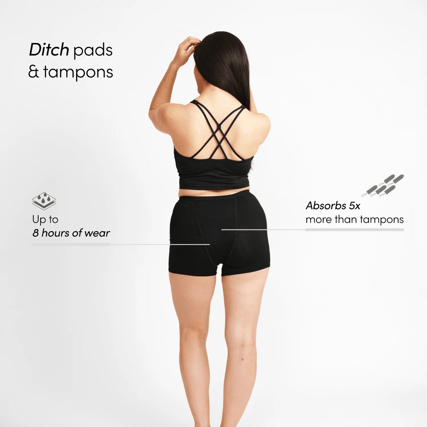 Classic Boyshort - Black