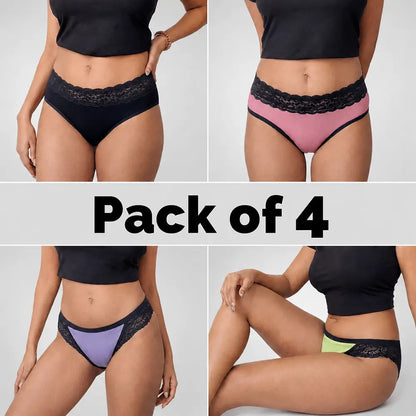The Lace Edit - Pack of 4
