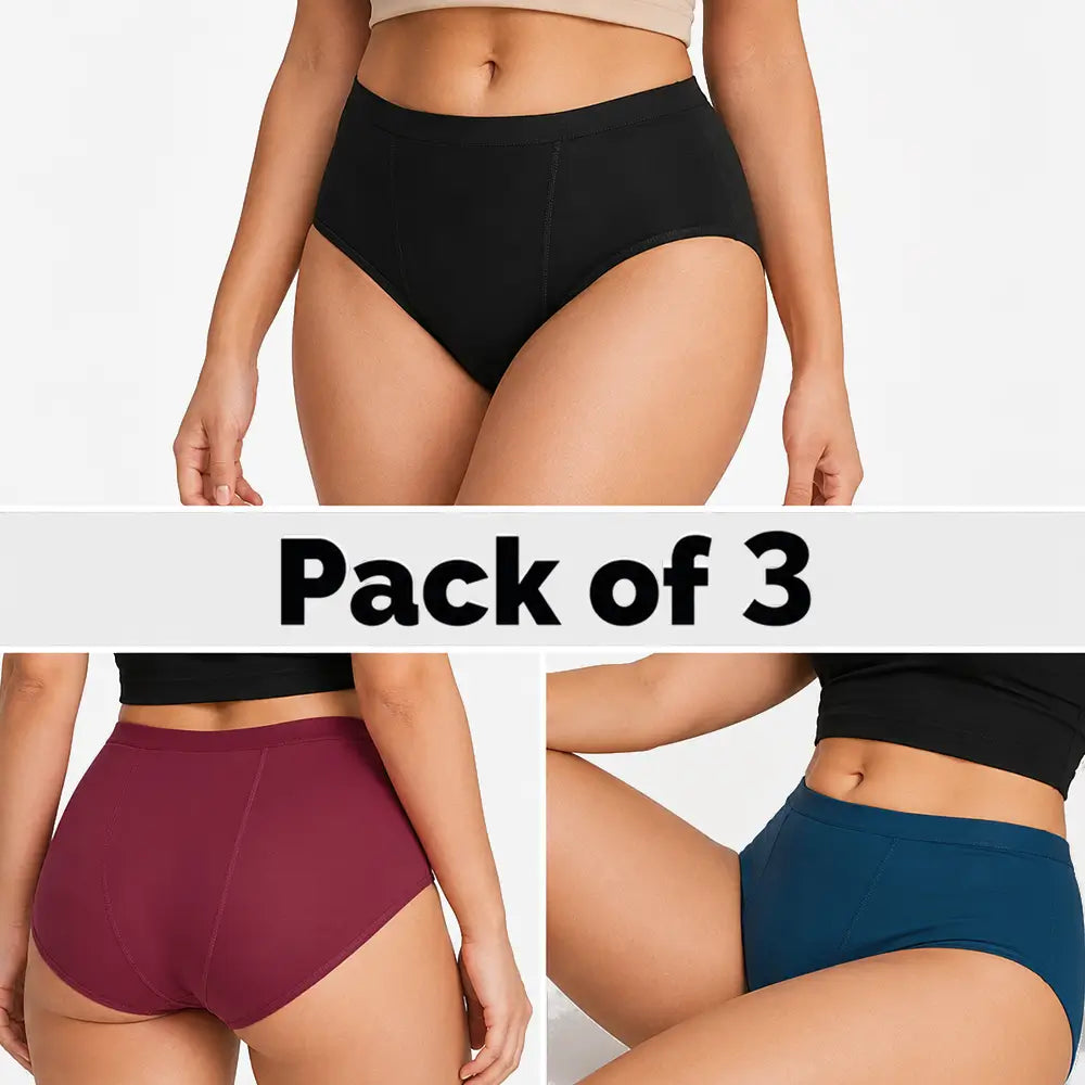 Hiphugger Lovers - Black, Electric Blue, Wine (Pack of 3)